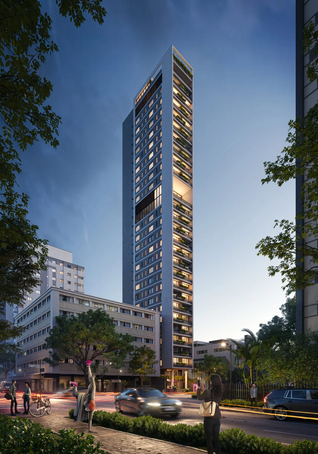 Curitiba vai ganhar arranha-céu de 30 andares no centro, apartamentos compactos e ar nova-iorquino